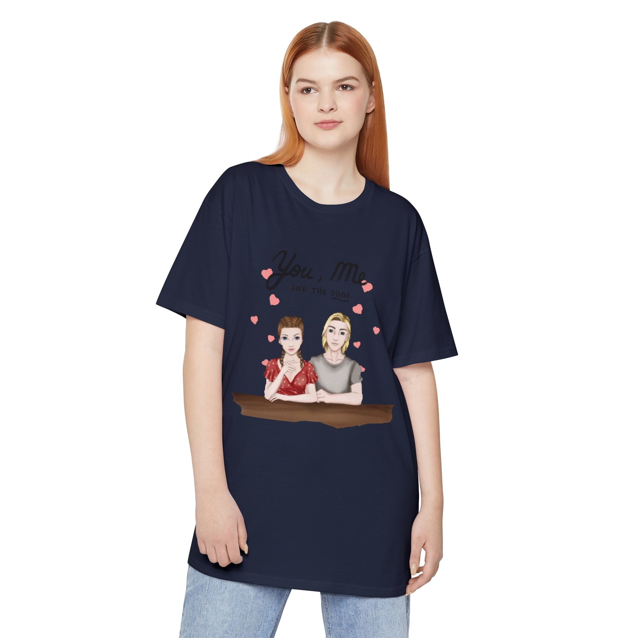 You, me and the Dogs | Unisex Long Body Urban Tee